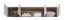 Schrankaufsatz Hannut 43, Farbe: Anthrazit - Abmessungen: 40 x 200 x 56 cm (H x B x T)