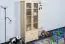 77 cm breiter Kleiderschrank mit 2 Türen, 8 Fächern und 2 Schubladen aus Massiv-Holz | Farbe: Natur | Tiefe: 50 cm Abbildung