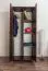 Schlafzimmer-Schrank Landhaus, Farbe: Nuss 190x80x60 cm Abbildung