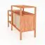 Regal Wellsford 37 Kernbuche massiv geölt - Abmessungen: 86 x 120 x 46 cm (H x B x T)