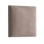 Polsterpaneele, 10er Set, Farbe: Braun, Bezug: Velour, Maße: 50 x 40 cm