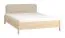 Kopfteilpolsterung  für Doppelbett Aegir 14 / 15 / 16, Farbe: Beige, Maße: 34 x 145 x 4 cm