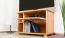 TV-Unterschrank Kiefer massiv Vollholz Erlefarben Junco 204 - Abmessung: 50 x 77 x 40 cm (H x B x T)