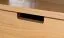 TV-Unterschrank Eiche massiv natur Aurornis 60 - Abmessungen: 64 x 142 x 40 cm (H x B x T)