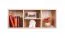 Kinderzimmer - Wandregal Benjamin 32, Farbe: Buche - 37 x 94 x 25 cm (H x B x T)
