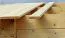 Holz-Gartenhaus 2,98 x 3,48 Meter (inkl. Dach) | Naturbelassen | Satteldach | 34 mm Blockbohlen-Haus Abbildung