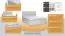 Boxspringbett SIMILAN, Box: Bonell - Federkern, Matratze: Taschen - Federkern, Top Matress: Schaumstoff - Liegefläche: 140 x 200 cm - Farbe: Weiß