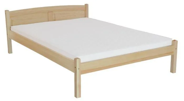 Bettgestell Kiefer 160 x 200 cm Natur Abbildung