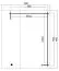 Überdachung G282 Lichtgrau - 34 mm Blockbohlenhaus, Grundfläche: 12,26 m², Satteldach