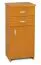 Kommode Kebumen 08, Farbe: Erle - Abmessungen: 90 x 40 x 40 cm (H x B x T)