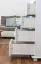 Kleiderschrank | 1 Drehtür | 4 Schubladen | mit Kleiderstange | 80 cm breit | Massivholz Kiefer | Farbe: Weiß Abbildung