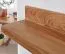 Wandboard Handgefertigt aus Akazie Massivholz, Farbe: Akazie - Abmessungen: 17 x 80 x 23 cm (H x B x T), mit einzigartiger Maserung
