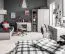 Regal Bellaco 47, Farbe: Weiß - Abmessungen: 187 x 39 x 38 cm (H x B x T)