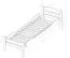 Kinderbett / Jugendbett "Easy Premium Line" K1/2h inkl. 2. Liegeplatz und 2 Abdeckblenden, 90 x 200 cm Buche Vollholz massiv rosa lackiert