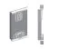 Schiebetürenschrank / Kleiderschrank Combin 04 mit Spiegel, Farbe: Weiß matt - Abmessungen: 200 x 180 x 62 cm (H x B x T)