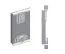 250 cm breiter Schiebetürenschrank mit 3 Türen | 10 Fächer | 2 Kleiderstangen | Farbe: Schwarz Abbildung