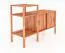 Regal Wellsford 36 Kernbuche massiv geölt - Abmessungen: 86 x 120 x 46 cm (H x B x T)