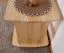 TV-Lowboard Massivholz Farbe: Natur 49x51x49 cm 