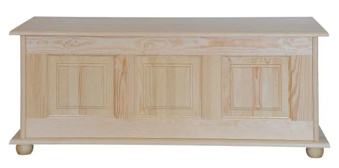 Holztruhe massiv