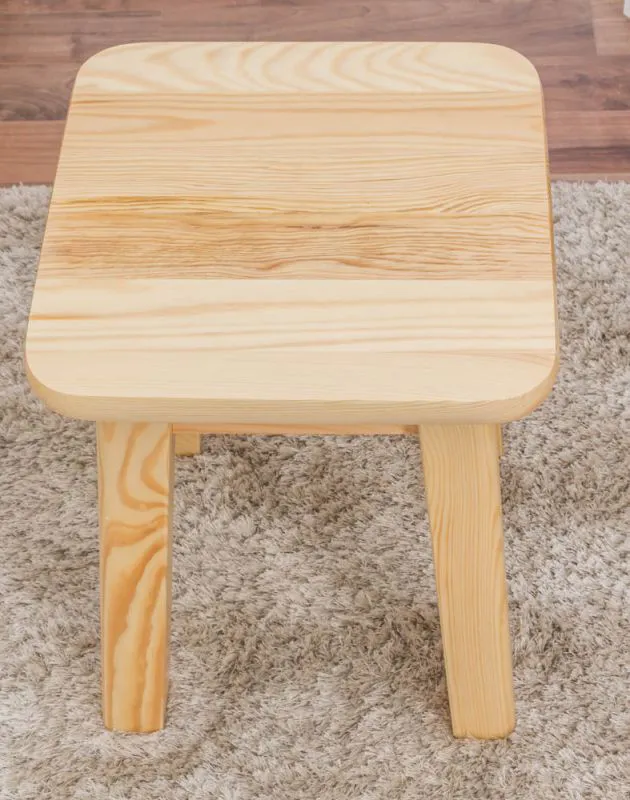 Echtholz Hocker