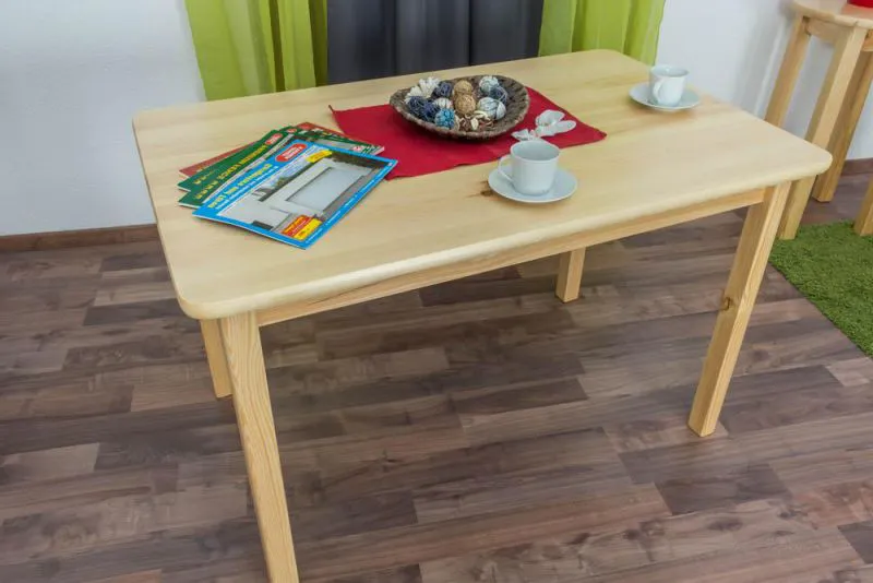 Holztisch 120 x 75 cm Abbildung