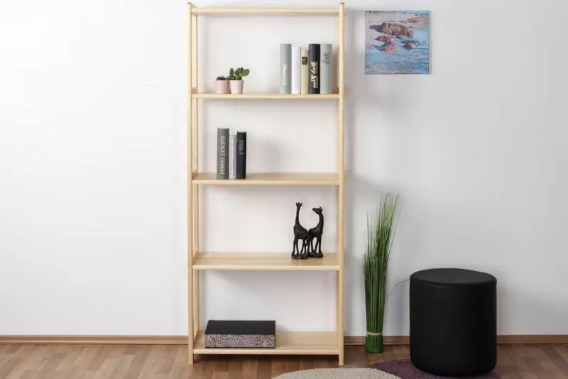 Regal 70 cm breit Kiefer massiv Vollholz natur Abbildung