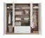Moderner Kleiderschrank Hannut 18, Farbe: Eiche Artisan - Abmessungen: 190 x 200 x 56 cm (H x B x T)