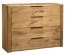 Kommode Teresina 08, Farbe: Natur, Eiche teilmassiv – 90 x 120 x 39 (H x B x T)