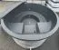 Badefass / Hot Tub Hocharn 02, Farbe: Granit-Grau