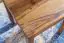 Massivholz Esstisch Apolo 188, Farbe: Sheesham - Abmessungen: 80 x 80 cm (B x T), Handgefertigt aus Sheesham Holz