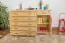Sideboard mit 6 Schubladen, Farbe: Natur, Breite: 139 cm - Küchenschrank, Anrichte, Sideboard