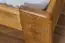 Massivholz Bettgestell Kiefer 160 x 200 cm Eiche