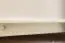 TV-Unterschrank Kiefer massiv Vollholz weiß lackiert Junco 198 - Abmessung 84 x 72 x 44 cm