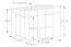 Gewächshaus Oregano 01, Ausführung: Hohlkammerplatten Dach 10 mm und Echtglas Wand 4 mm, Abmessungen: 271 x 271 x 241 cm  (L x B x H), Farbe: Schwarz