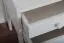 Nachttisch Weiß 52x40x33 (HxBxT) Kiefer massiv