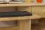 Schreibtisch Kiefer massiv Vollholz natur 002 - Abmessung 74 x 115 x 55 cm (H x B x T)