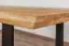 Esstisch Wooden Nature 413 Eiche massiv geölt, Tischplatte glatt - 160 x 90 cm (B x T)