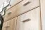 Große Garderobe Bratteli 07, Farbe: Eiche Sonoma - Abmessungen: 203 x 210 x 32 cm (H x B x T), mit zwei Haken