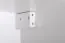 Große Wohnwand hängend Hompland 105, Farbe: Weiß - Abmessungen: 180 x 320 x 40 cm (H x B x T), mit Push-to-open Funktion