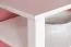 Weißes kleines Regal Kiefer Vollholz Turakos 85, 3 Fächer, 90 x 60 x 42 cm, 1 Klapptür, hochwertige Verarbeitung, einfache Montage, langlebig
