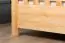 Massivholzbett Kiefer 180 x 200 cm Natur mit Lattenrost