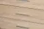 Kommode Mochis 15, Farbe: Sonoma Eiche hell inklusive 3 Farbeinsätzen - Abmessungen: 85 x 69 x 34 cm (H x B x T), mit 4 Schubladen