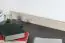 Jugendzimmer - Schreibtisch Aalst 09, Farbe: Eiche / Creme / Schwarz - Abmessungen: 86 x 125 x 55 cm (H x B x T)