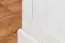 57 cm breiter Kleiderschrank mit 1 Tür | Farbe: Weiß Abbildung