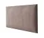Polsterpaneele, 10er Set, Farbe: Braun, Bezug: Velour, Maße: 60 x 30 cm