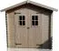 Holz-Gartenhütte 2,78 x 2,26 Meter (inkl. Dach) | Naturbelassen | Satteldach Abbildung