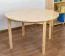 Holztisch 120 x 120 cm massiv Abbildung