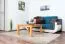 Wohnzimmertisch Kernbuche Massivholz Farbe: Natur 45x80x80 cm