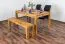 Esstisch Wooden Nature 117 Eiche massiv geölt - 140 x 90 cm (B x T)