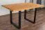 Esstisch Wooden Nature 411 Kernbuche massiv geölt, Tischplatte glatt - 140 x 90 cm (B x T)
